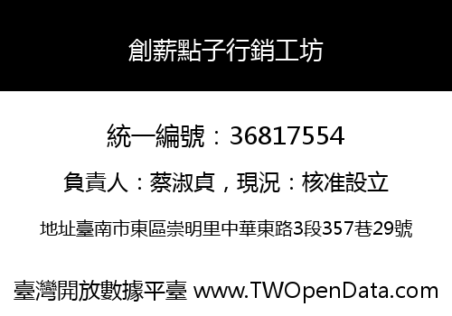 創薪點子行銷工坊