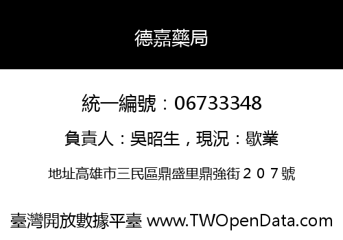 德嘉藥局