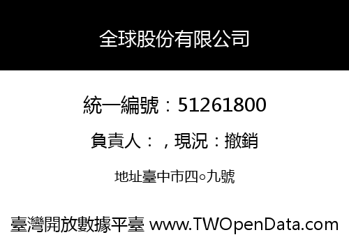 全球股份有限公司