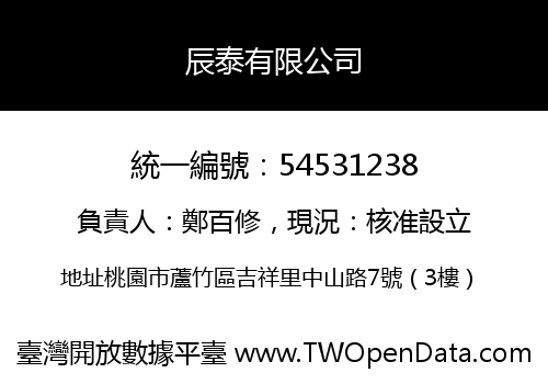 辰泰有限公司
