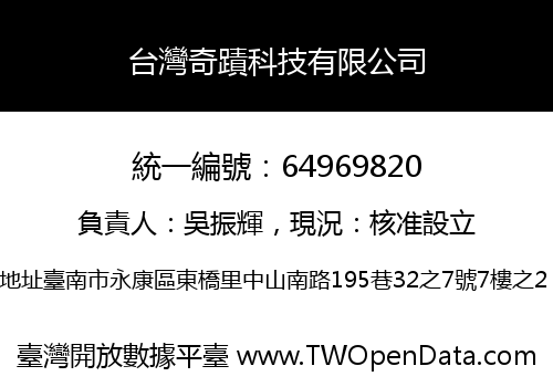 台灣奇蹟科技有限公司