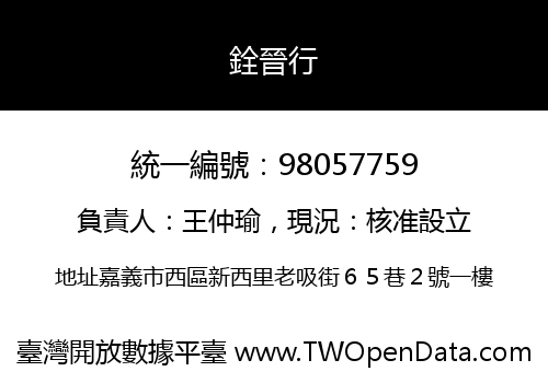 銓晉行