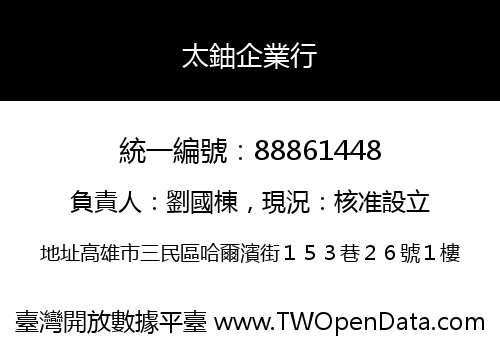 太鈾企業行