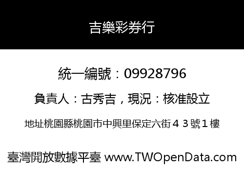 吉樂彩券行