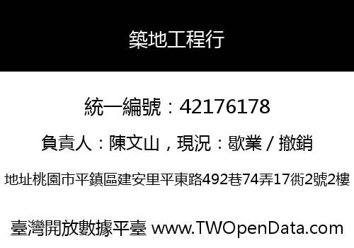 築地工程行