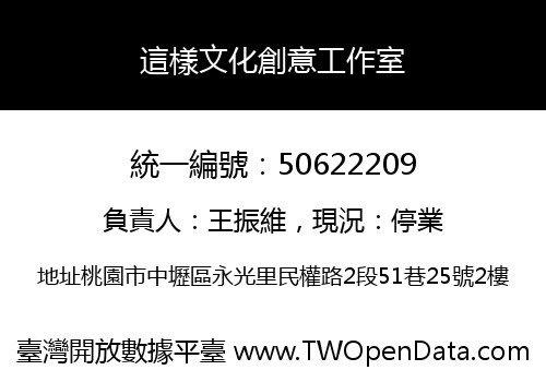 這樣文化創意工作室