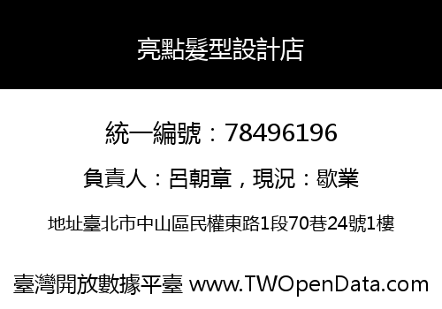 亮點髮型設計店
