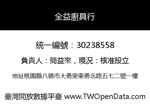 全益廚具行