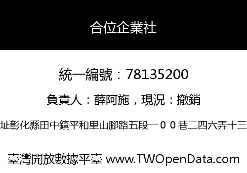 合位企業社