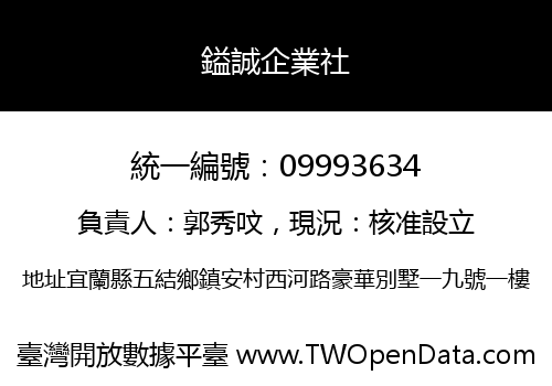 鎰誠企業社