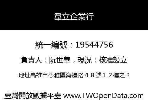 韋立企業行