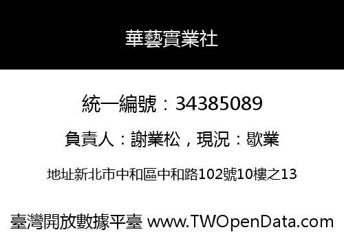 華藝實業社