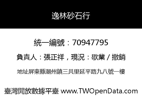 逸林砂石行