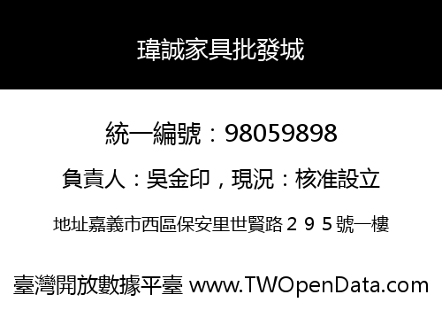 瑋誠家具批發城