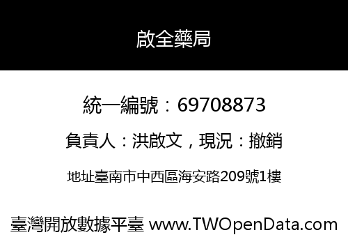 啟全藥局