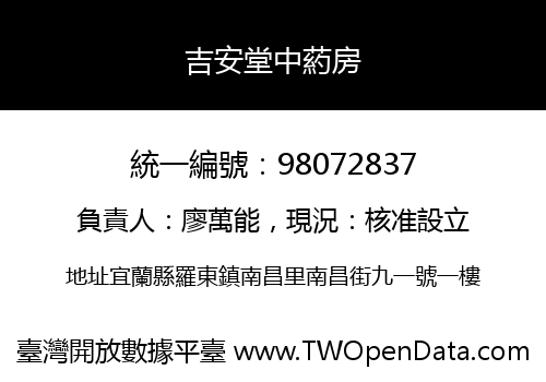 吉安堂中葯房