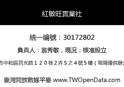 紅敏旺實業社
