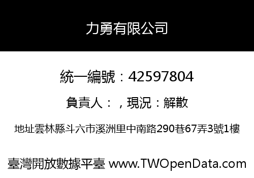 力勇有限公司