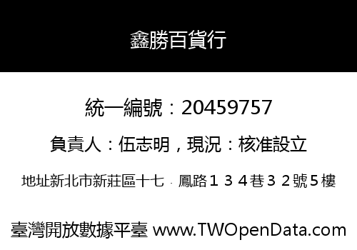 鑫勝百貨行
