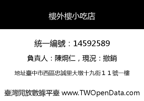 樓外樓小吃店