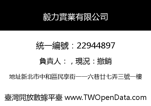 毅力實業有限公司