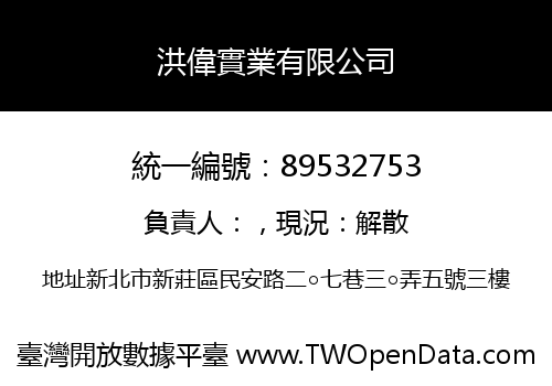 洪偉實業有限公司