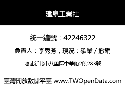 建泉工業社