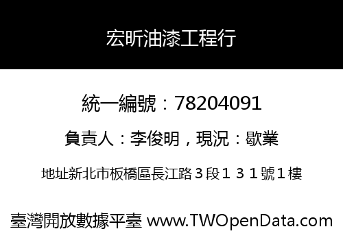 宏昕油漆工程行