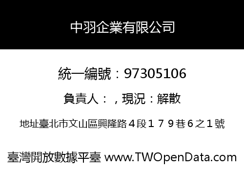 中羽企業有限公司