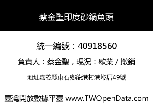 蔡金聖印度砂鍋魚頭