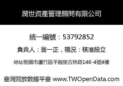 潤世資產管理顧問有限公司