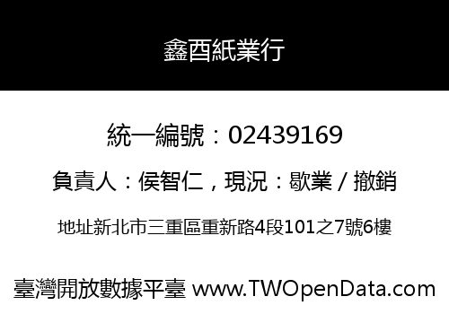 鑫酉紙業行