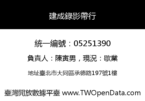 建成錄影帶行