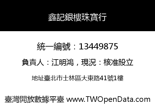 鑫記銀樓珠寶行