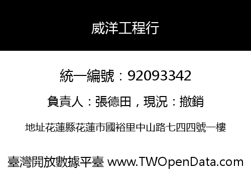 威洋工程行