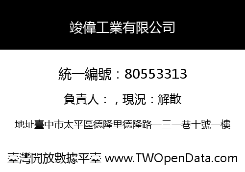竣偉工業有限公司