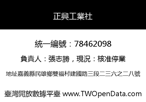 正興工業社
