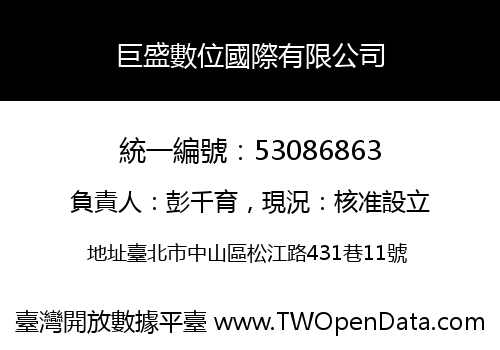 巨盛數位國際有限公司