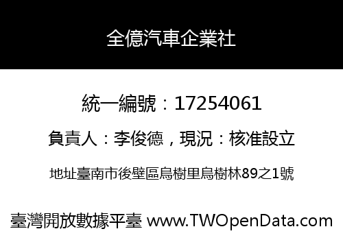 全億汽車企業社