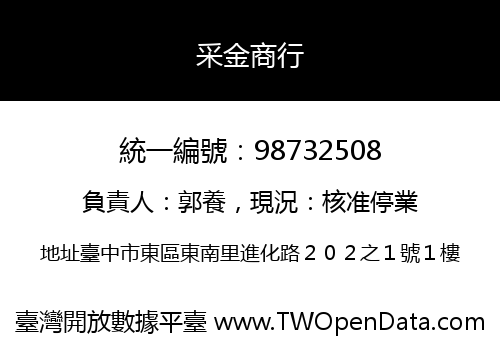 采金商行