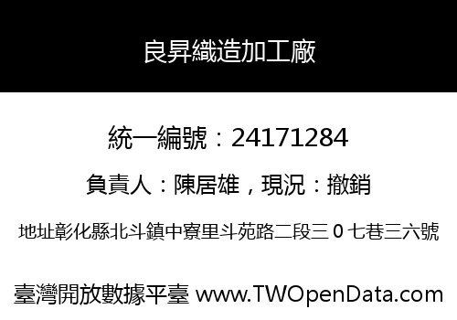 良昇織造加工廠