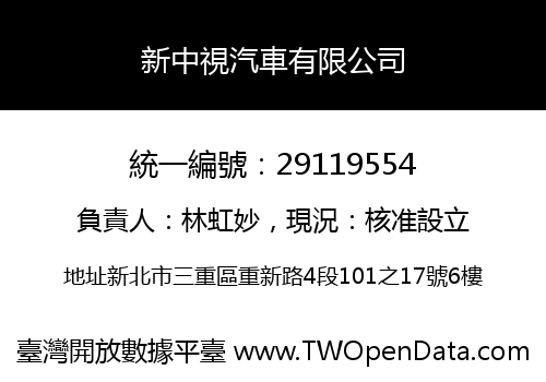 新中視汽車有限公司