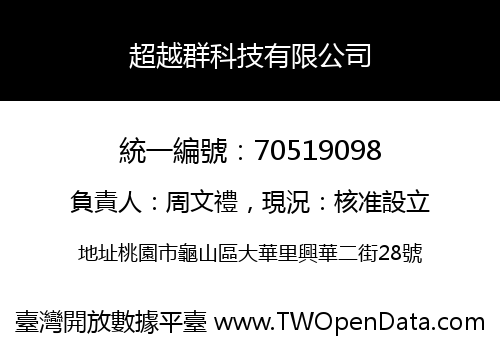 超越群科技有限公司