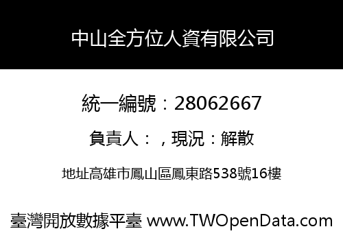 中山全方位人資有限公司