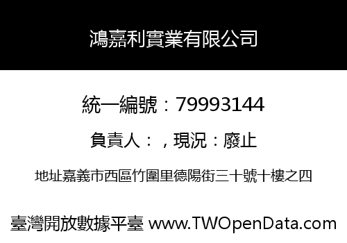 鴻嘉利實業有限公司
