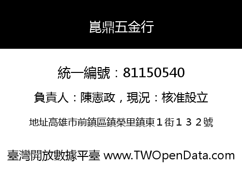 崑鼎五金行