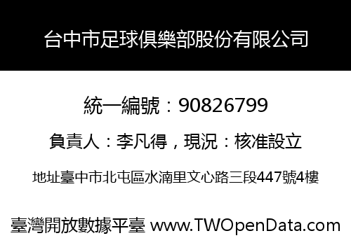 台中市足球俱樂部股份有限公司