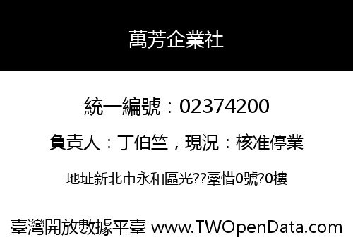萬芳企業社
