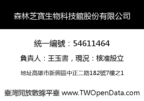 森林芝寶生物科技館股份有限公司