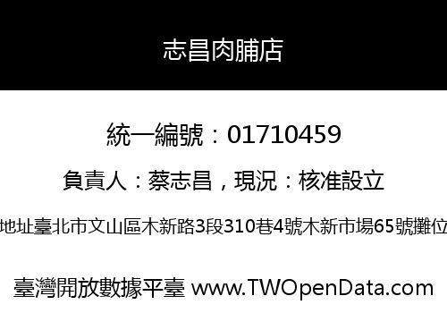 志昌肉脯店